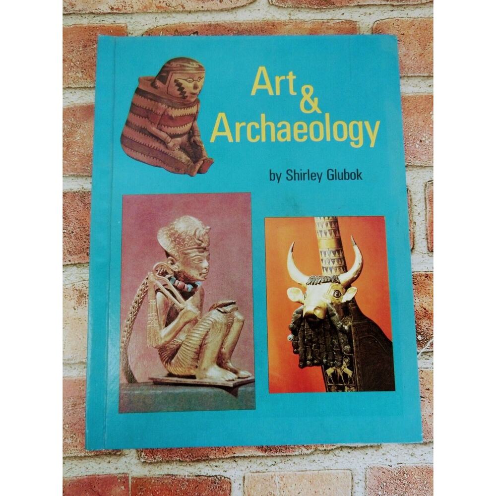 ART AND ARCHEOLOGY By Shirley Glubok Vtg 1966 Hardcover Ex-Lib RARE‎